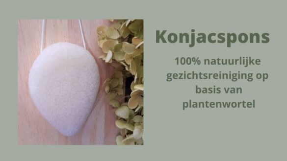 Konjac spons natuurlijke gezichtsreiniging