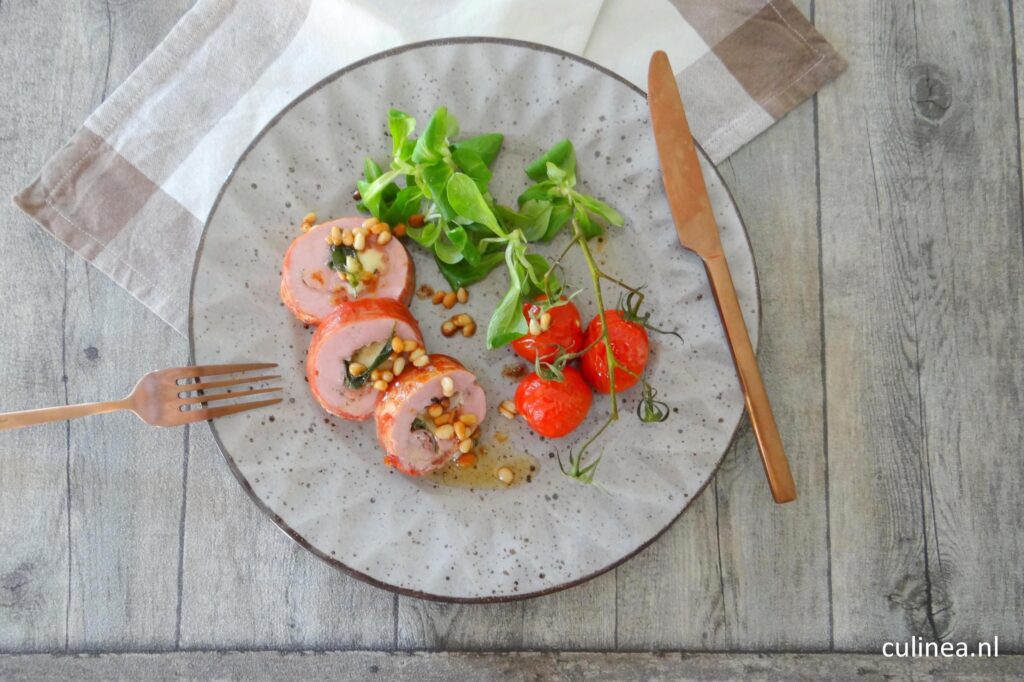 saltimbocca rollade van kalfsvlees