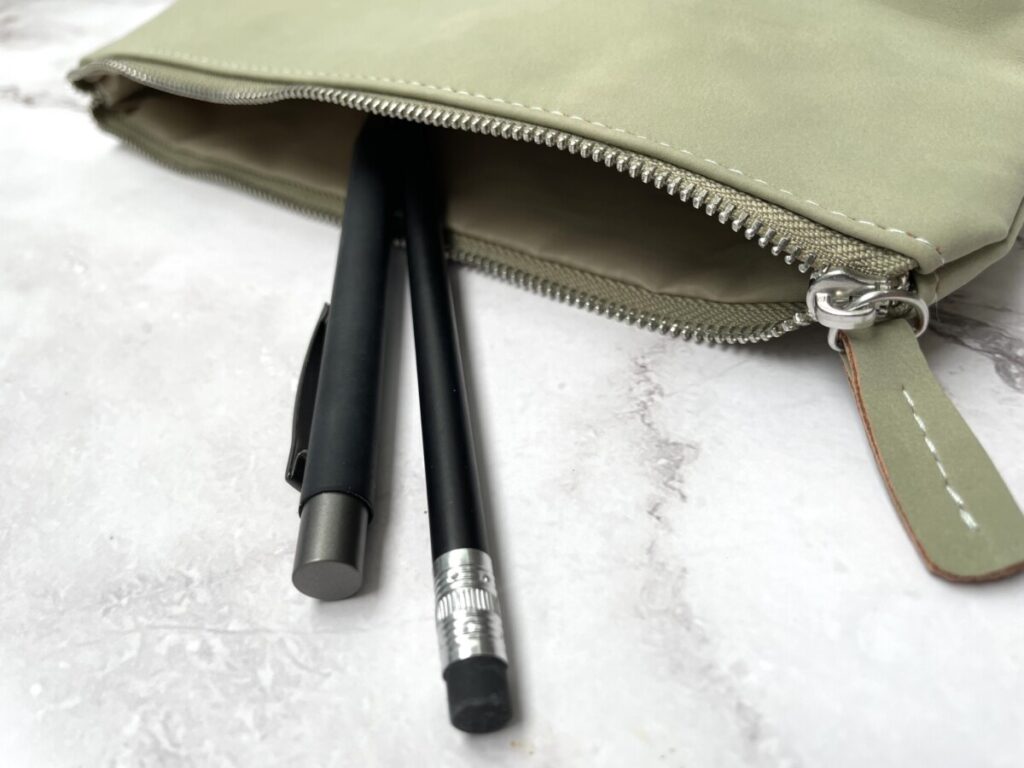 Leren etui