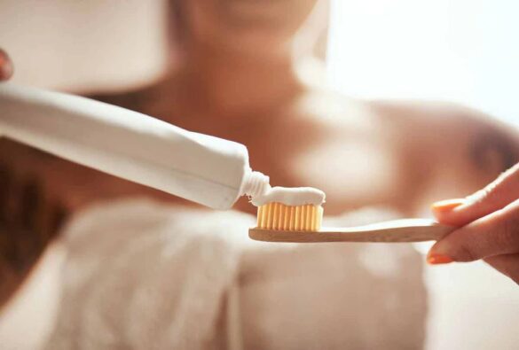 gebruik van whitening tandpasta's